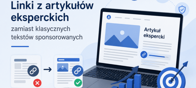 Linki z artykułów eksperckich zamiast klasycznych tekstów sponsorowanych – dlaczego firmy zmieniają strategię SEO